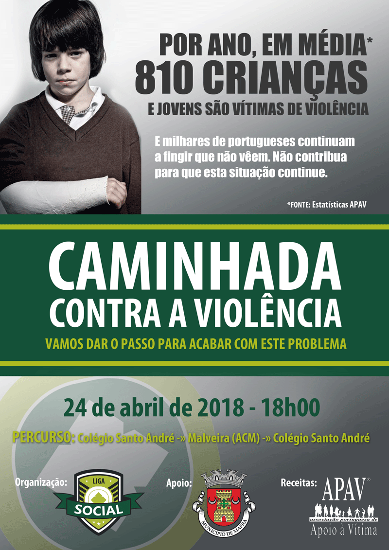 Cartaz Caminhada